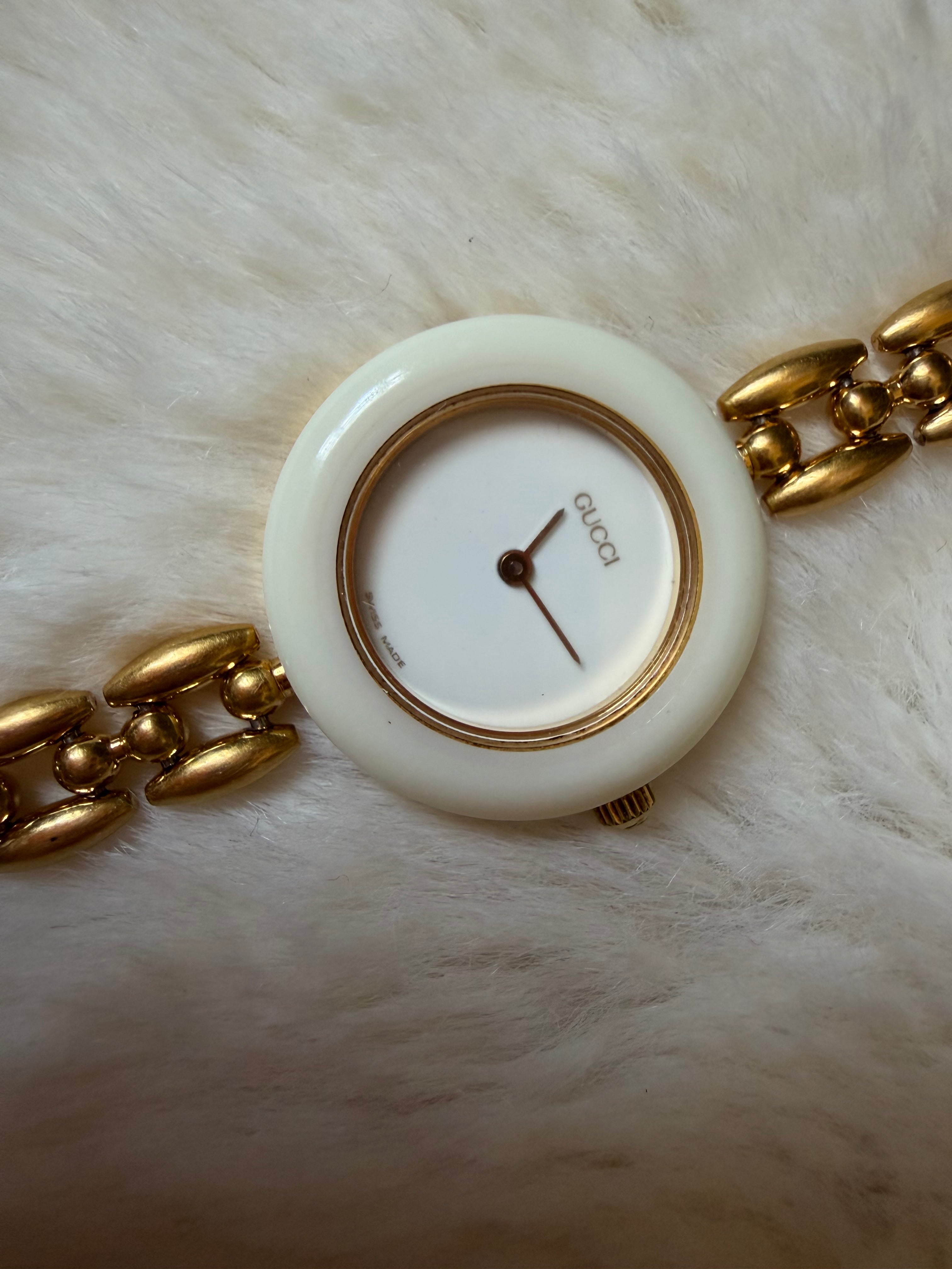GUCCI INTERCHANGEABLE BEZELS RARE AND VINTAGE