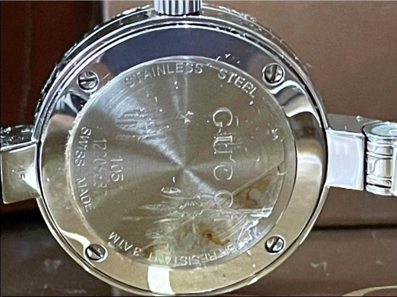 Gucci 105 Series Bangle Watch Stainless Steel – Pre-Owned