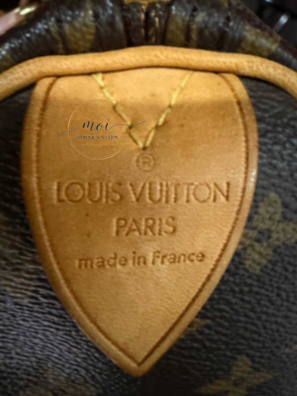 LOUIS VUITTON SPEEDY 25 MONOGRAM SLIGHTLY USED CONDITION
