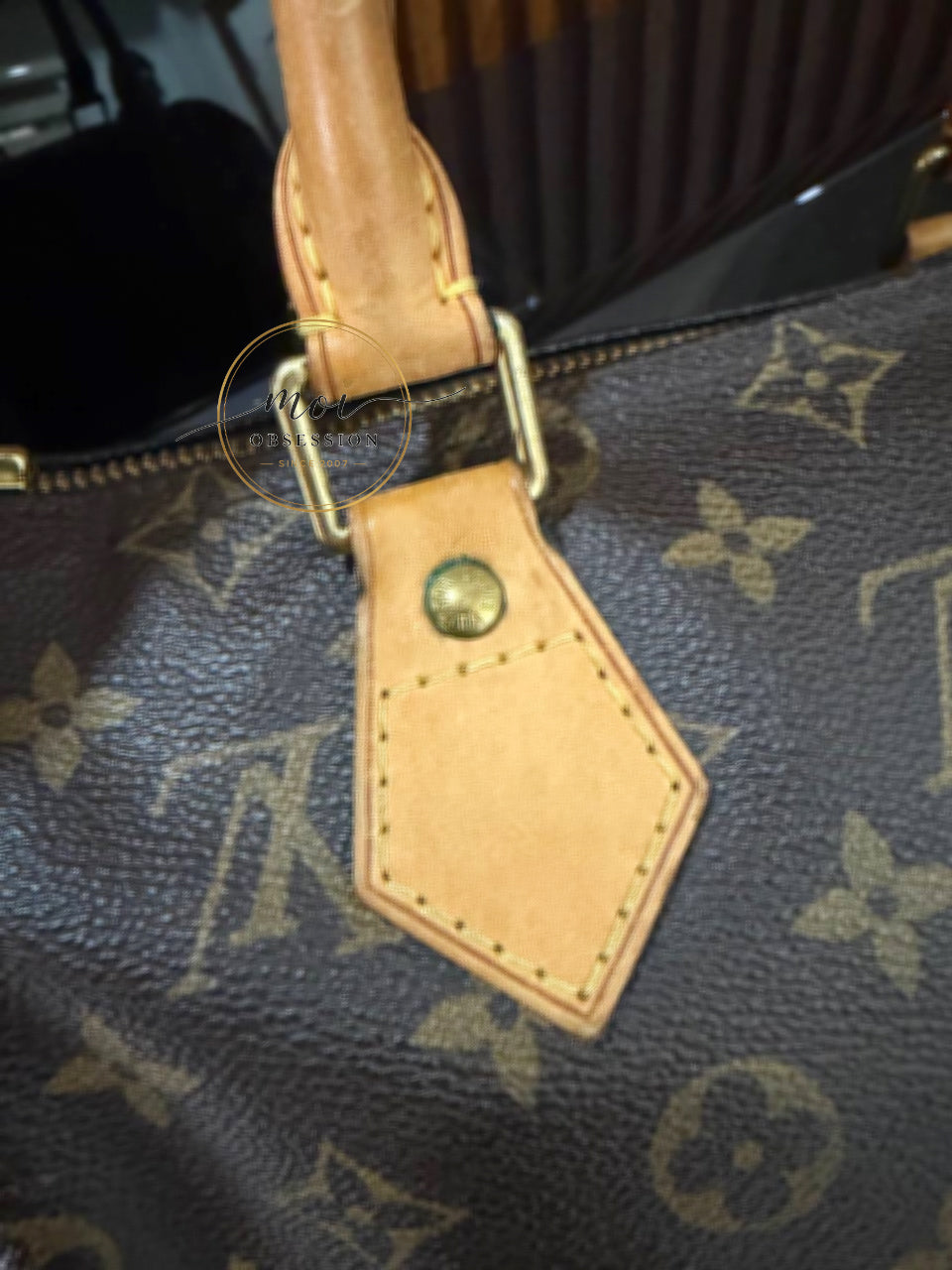 LOUIS VUITTON SPEEDY 25 MONOGRAM SLIGHTLY USED CONDITION