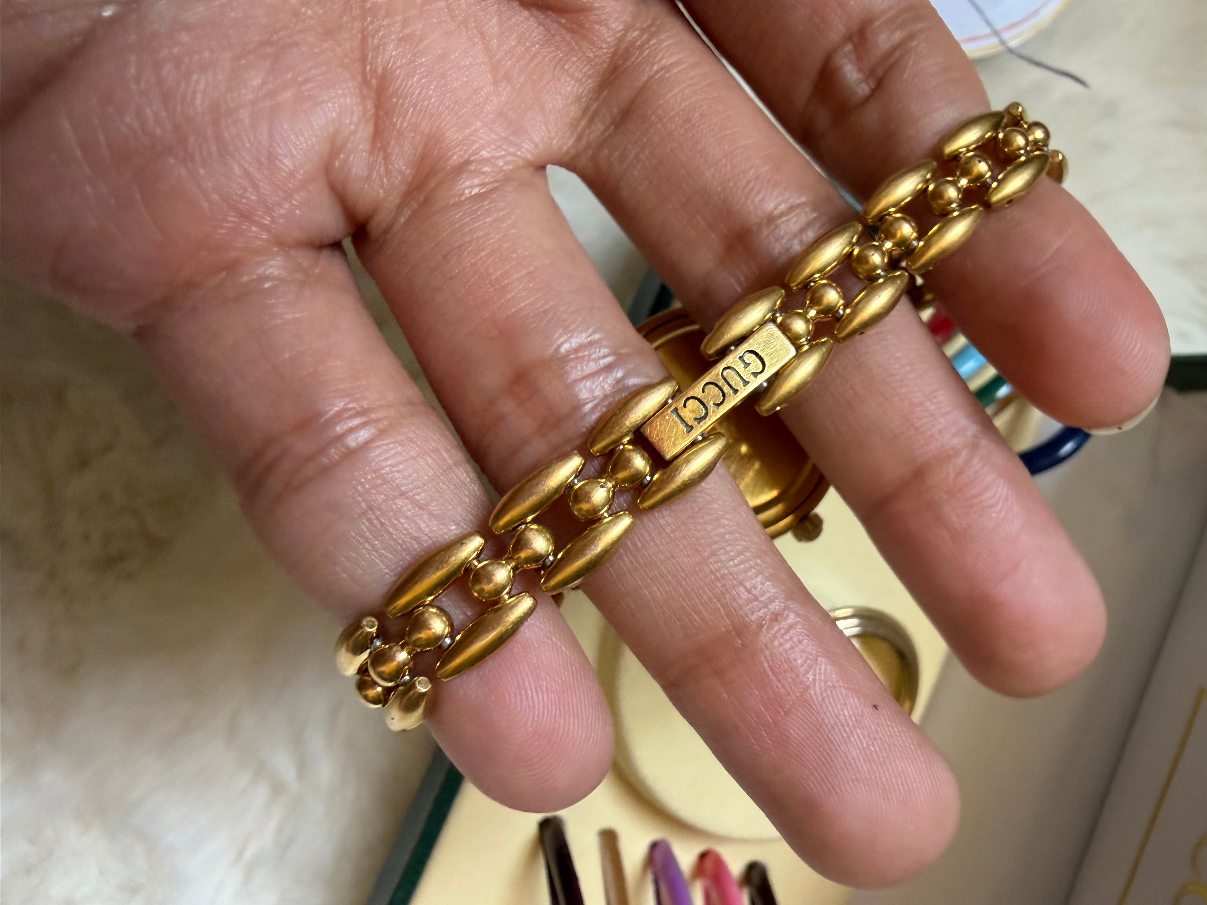 GUCCI INTERCHANGEABLE BEZELS RARE AND VINTAGE