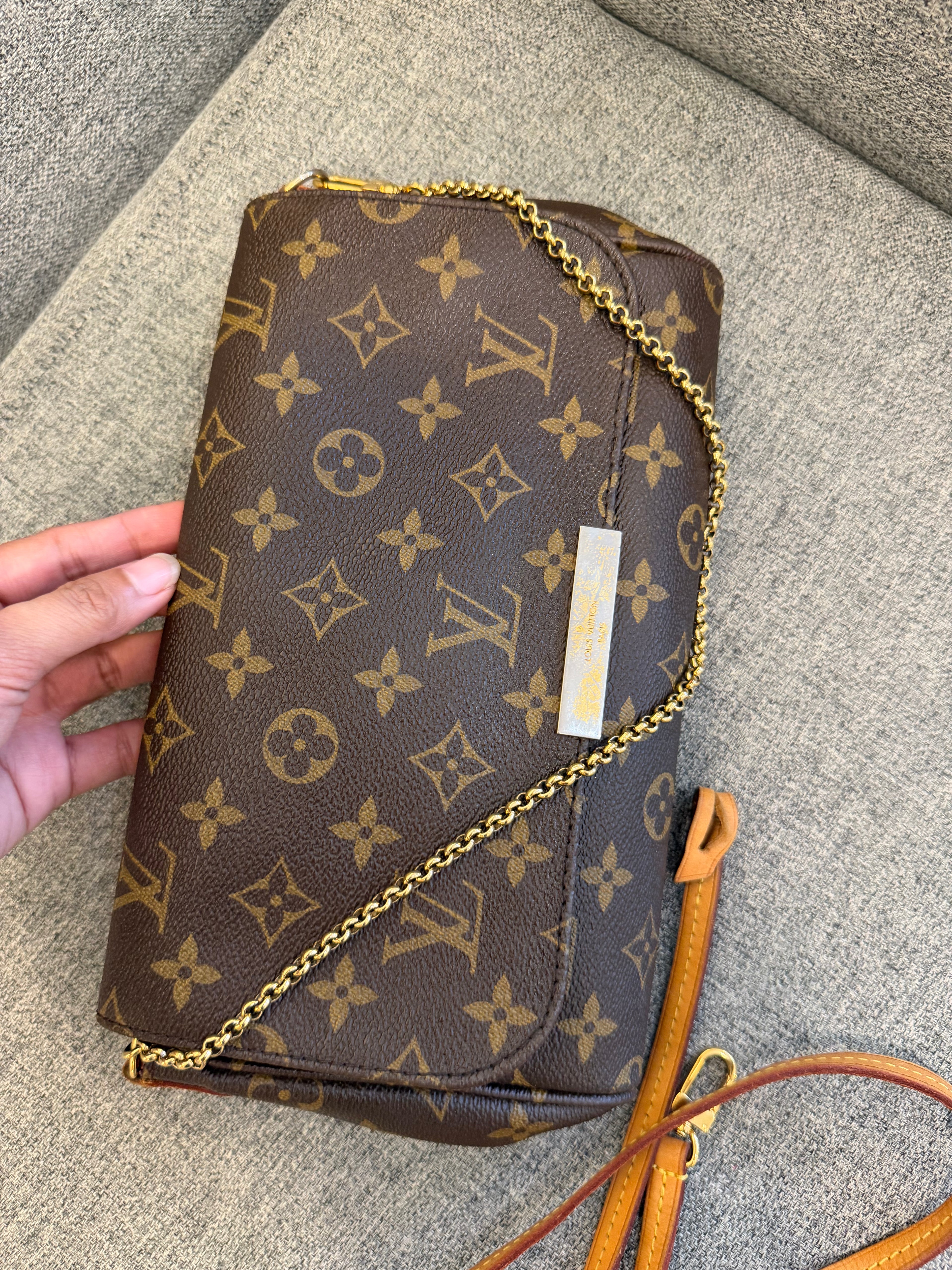 Pre-owned Louis Vuitton Favorite PM Monogram