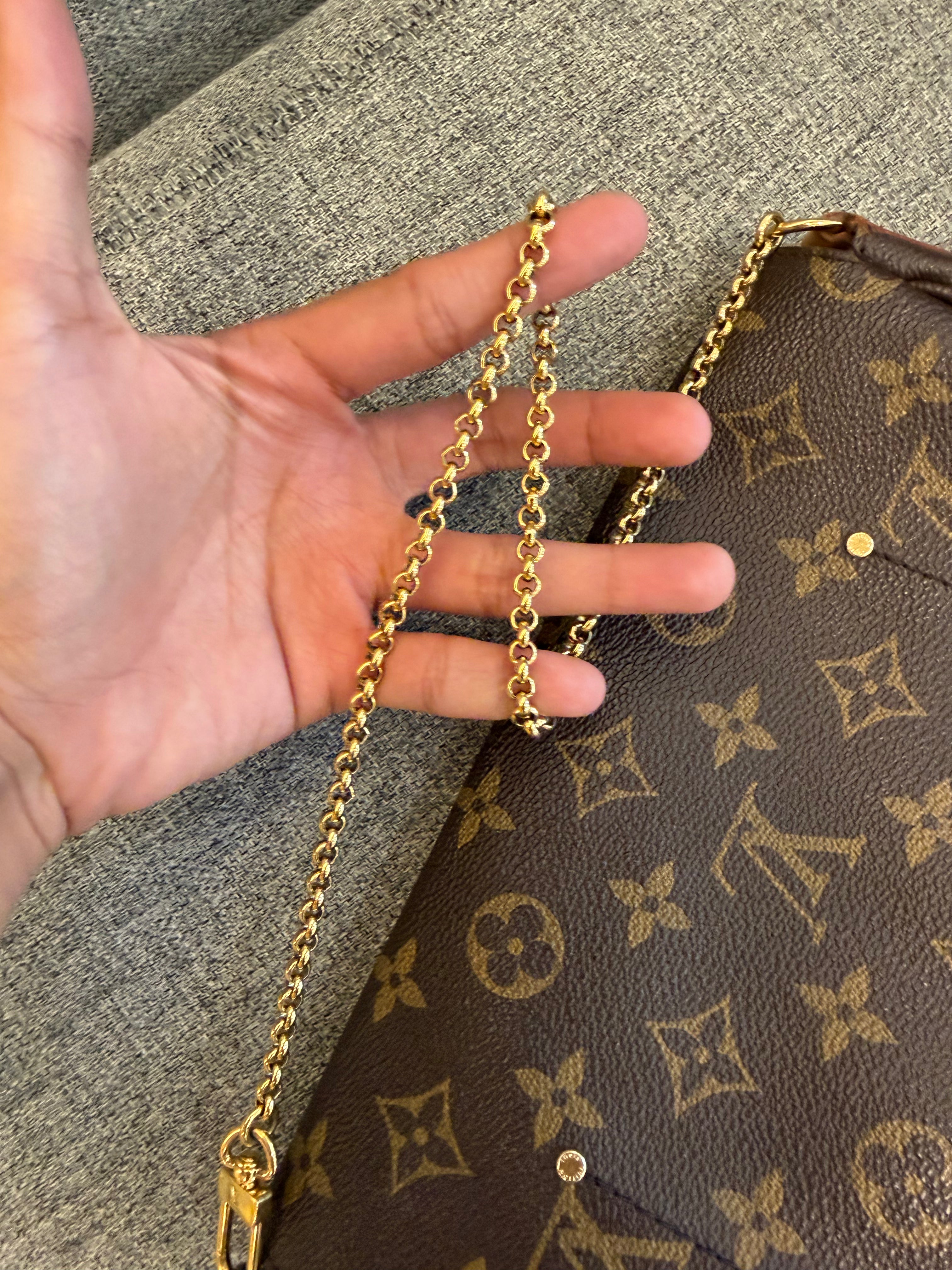 Pre-owned Louis Vuitton Favorite PM Monogram