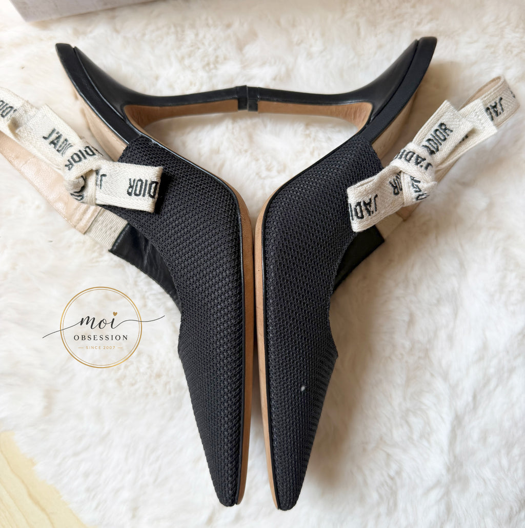 Slightly used Christian Dior Sling back JADIOR heels