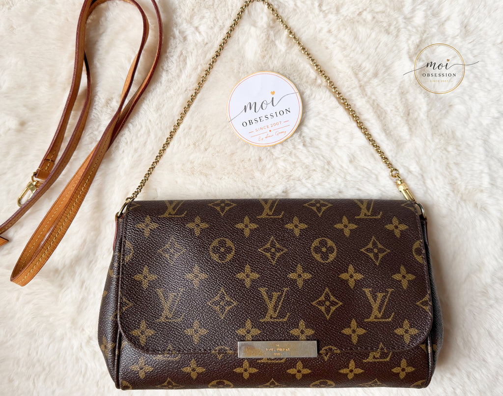 Pre-owned Louis Vuitton Favorite PM Monogram