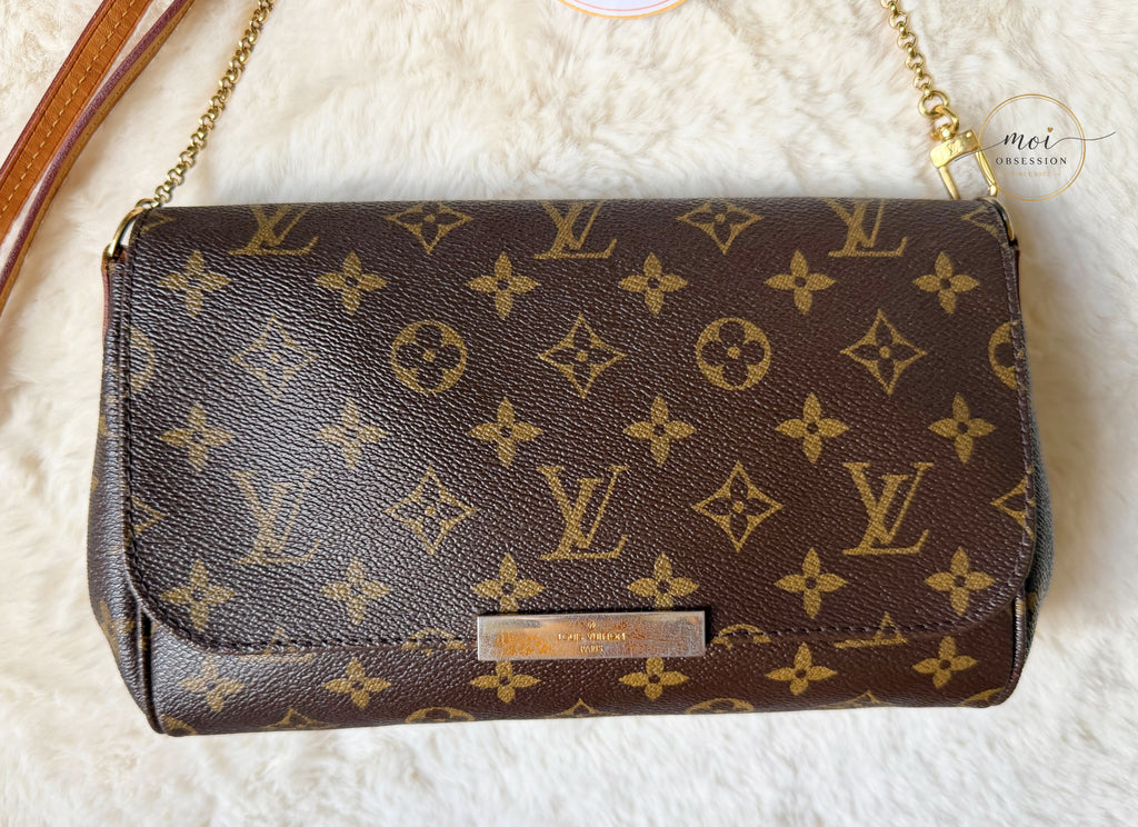 Pre-owned Louis Vuitton Favorite PM Monogram