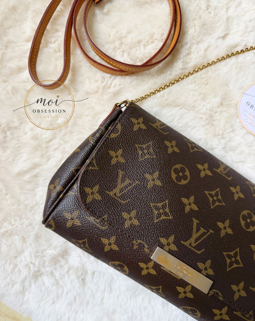 Pre-owned Louis Vuitton Favorite PM Monogram