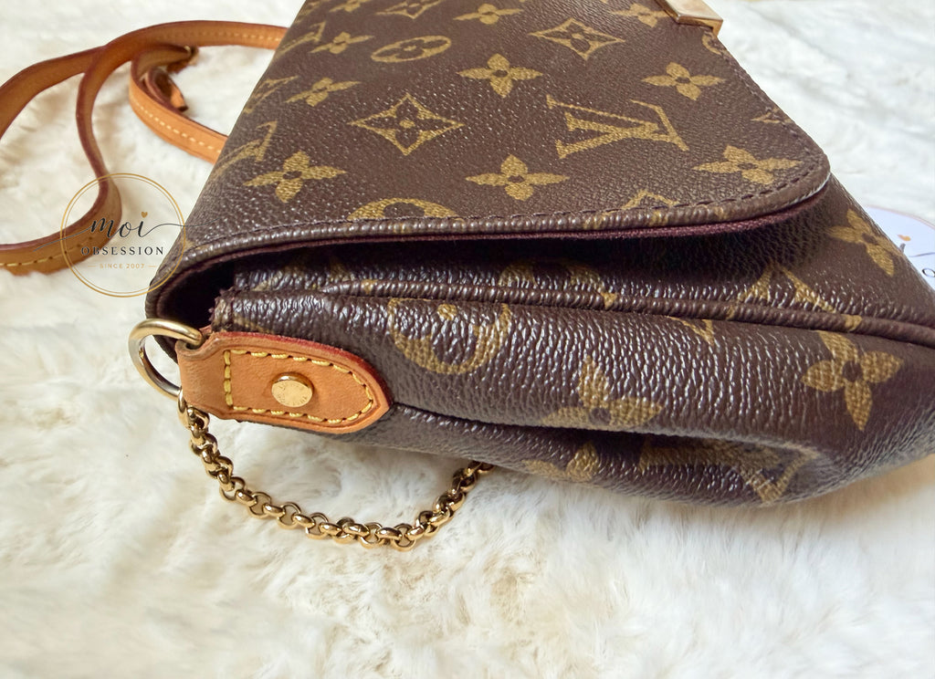 Pre-owned Louis Vuitton Favorite PM Monogram