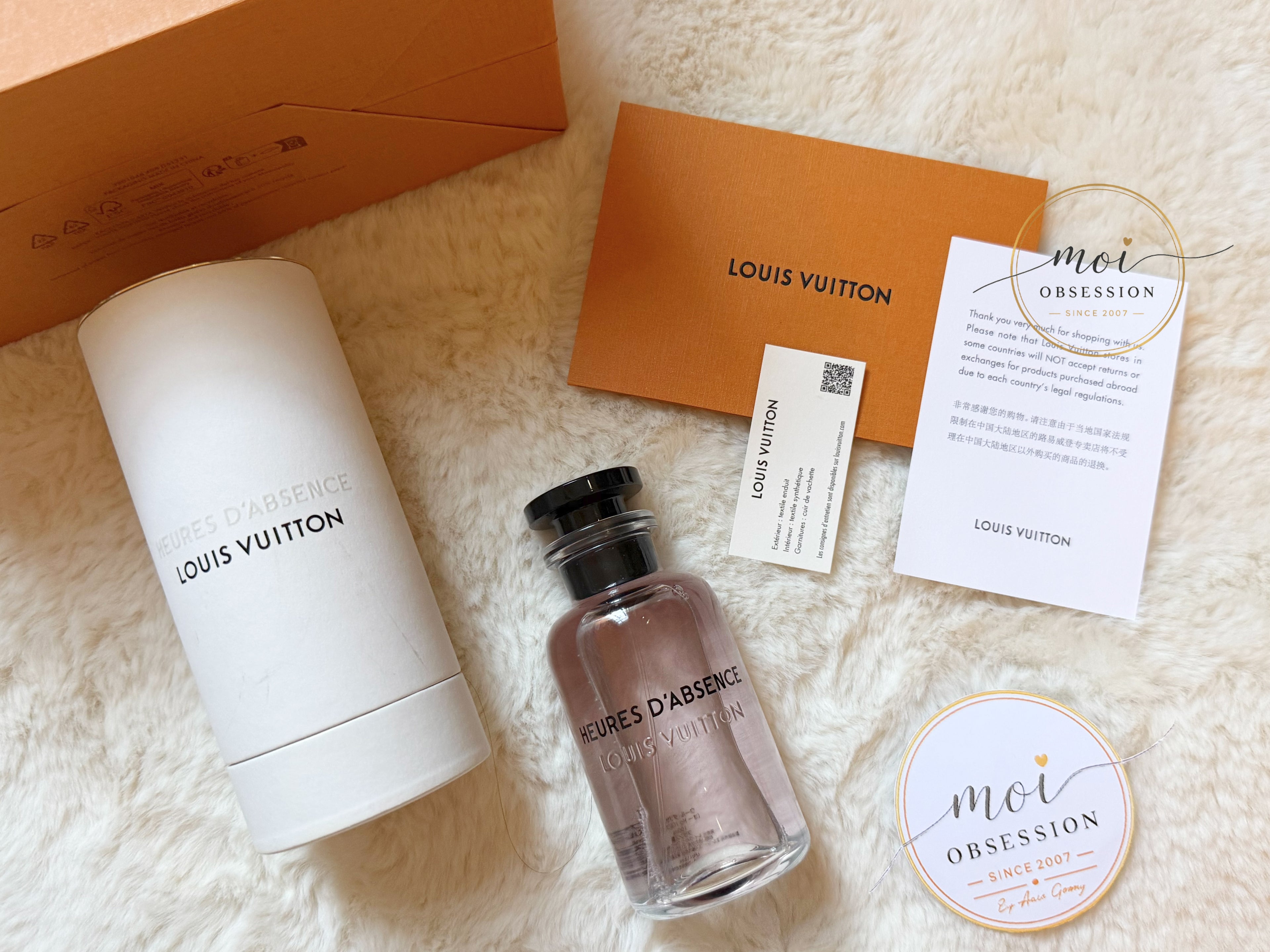 Louis Vuitton Heures d'Absence Eau de Parfum – Slightly Used