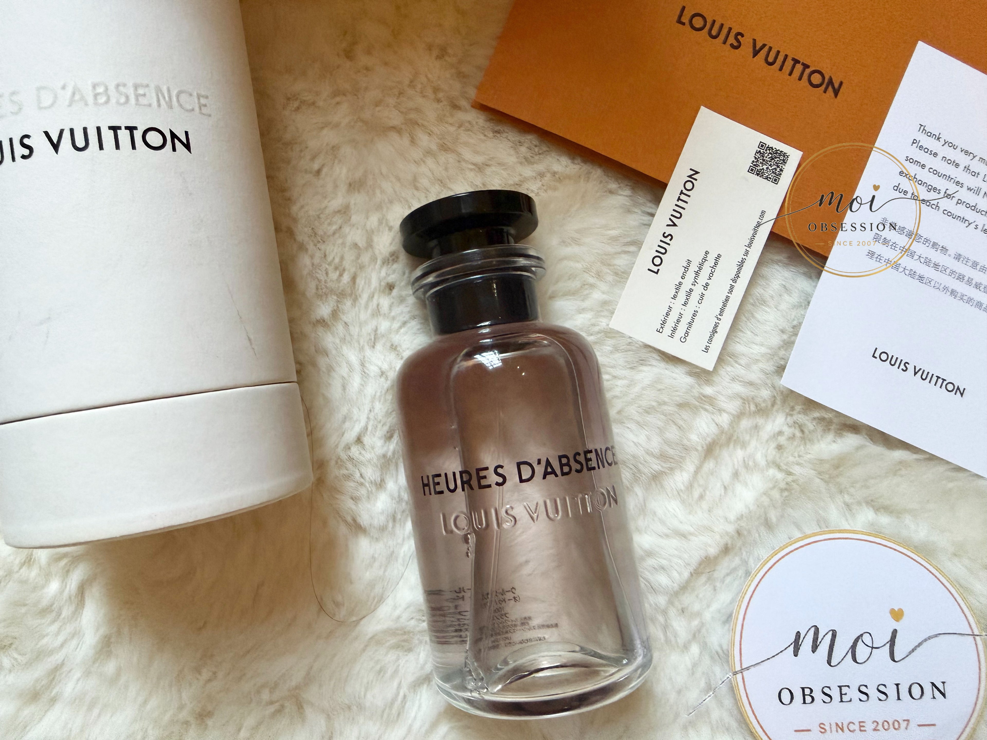 Louis Vuitton Heures d'Absence Eau de Parfum – Slightly Used