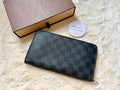 LOUIS VUITTON DAMIER GRAPHITE ORGANIZER ZIPPY WALLET