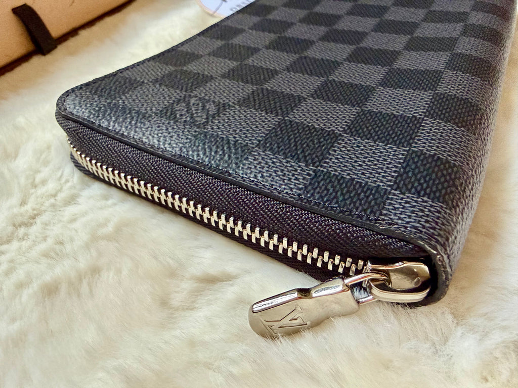 LOUIS VUITTON DAMIER GRAPHITE ORGANIZER ZIPPY WALLET