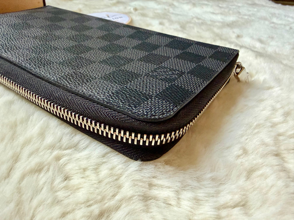 LOUIS VUITTON DAMIER GRAPHITE ORGANIZER ZIPPY WALLET