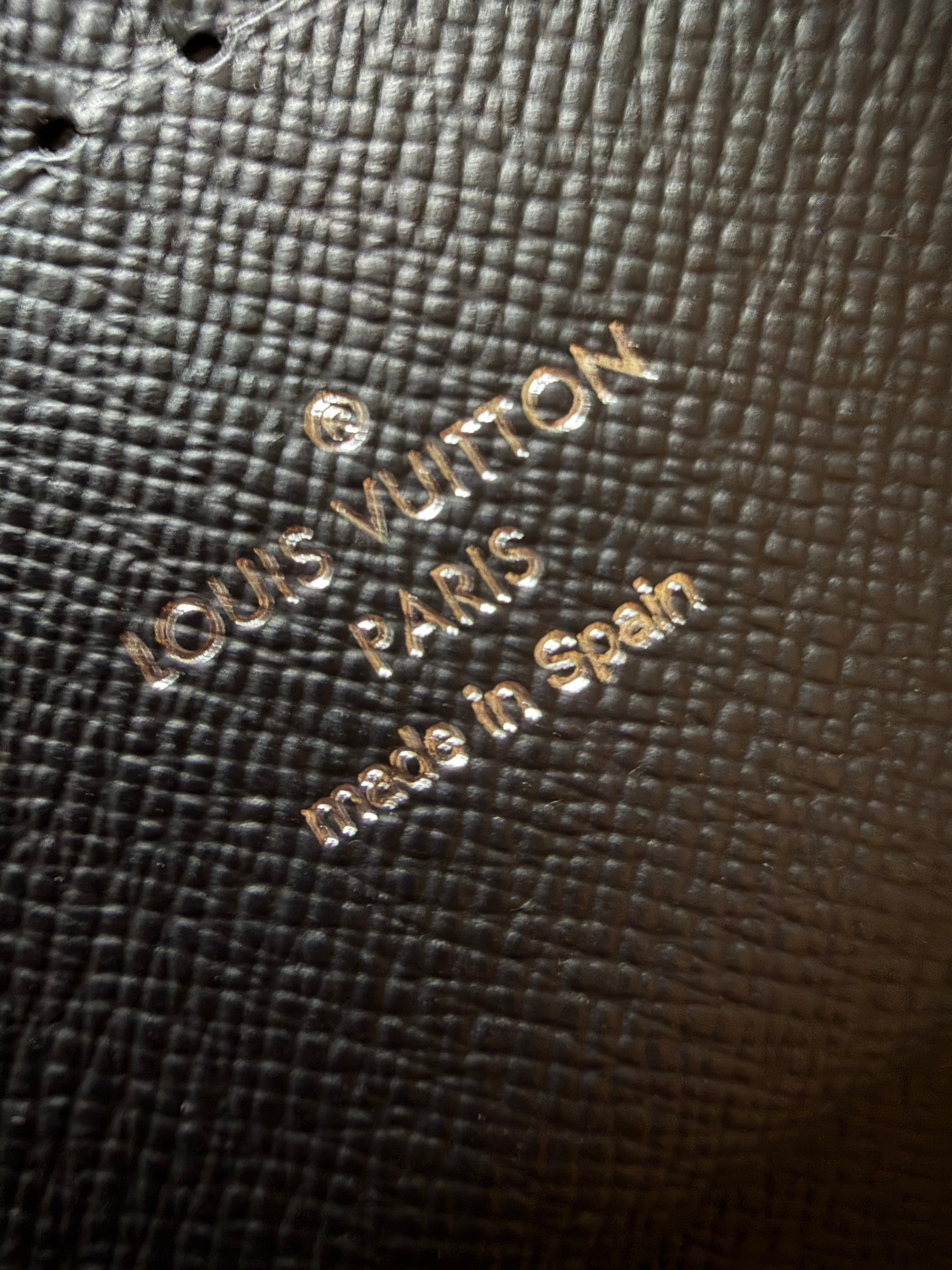 LOUIS VUITTON DAMIER GRAPHITE ORGANIZER ZIPPY WALLET