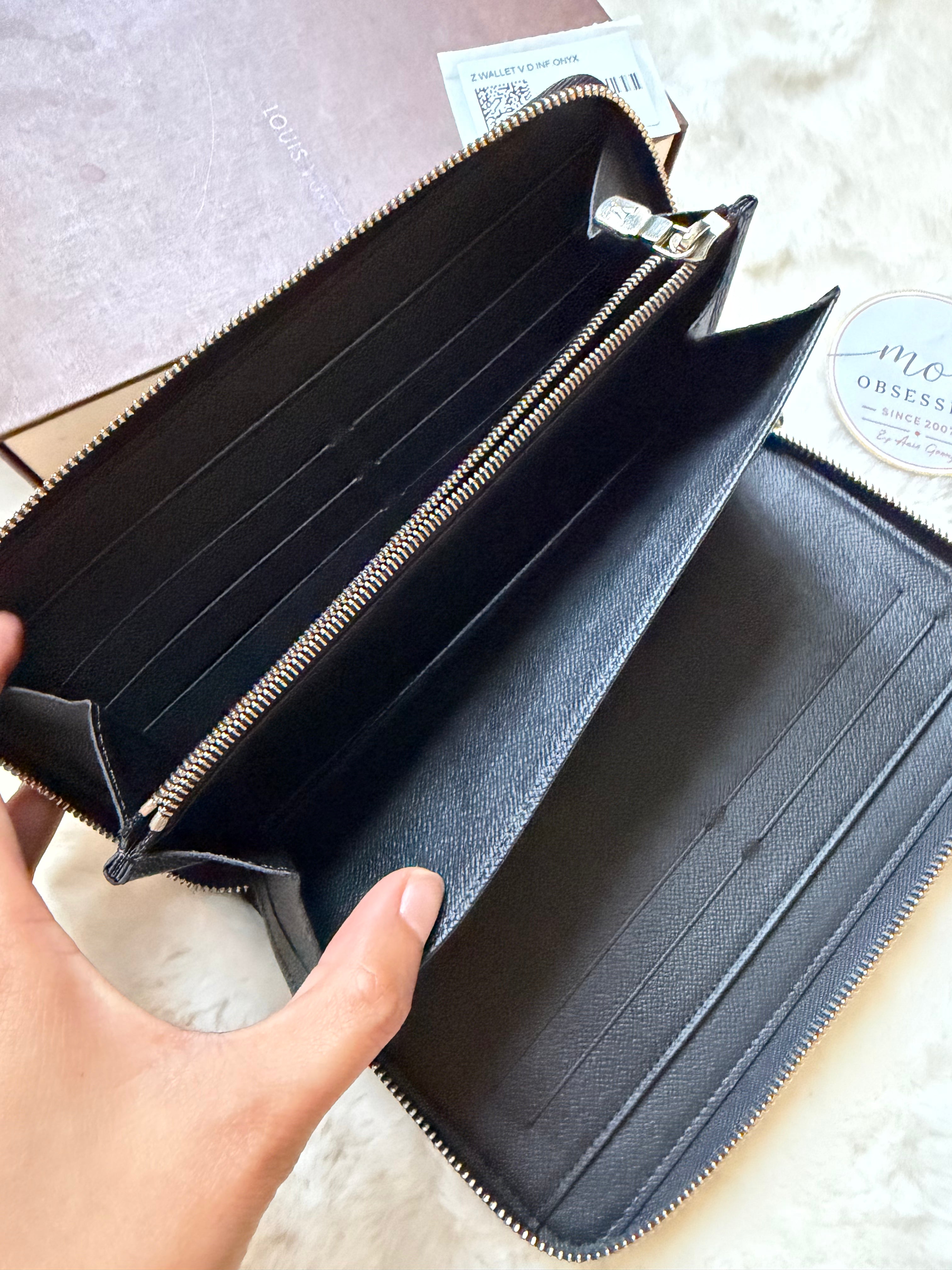 LOUIS VUITTON DAMIER GRAPHITE ORGANIZER ZIPPY WALLET