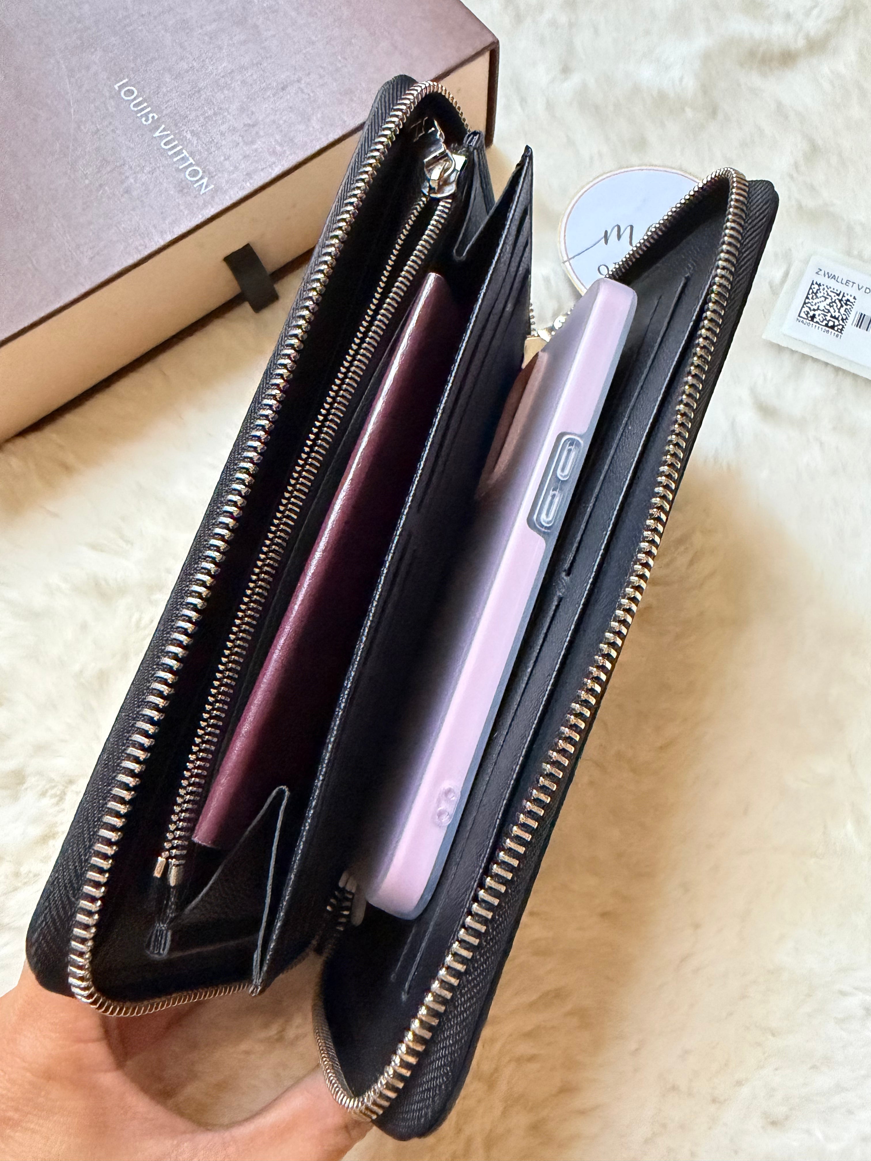 LOUIS VUITTON DAMIER GRAPHITE ORGANIZER ZIPPY WALLET