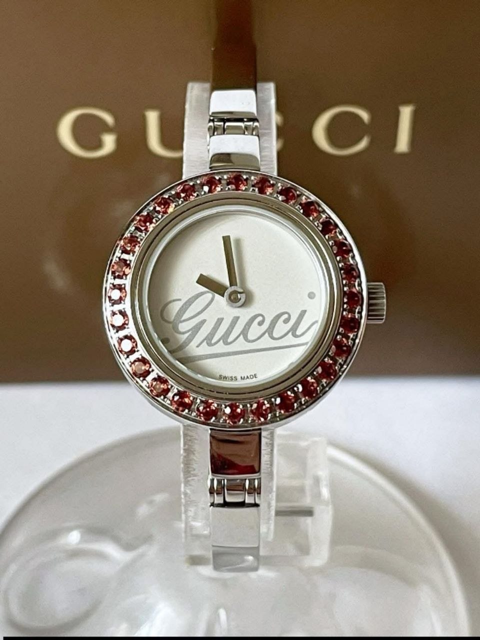 Gucci 105 Series Bangle Watch Stainless Steel – Pre-Owned